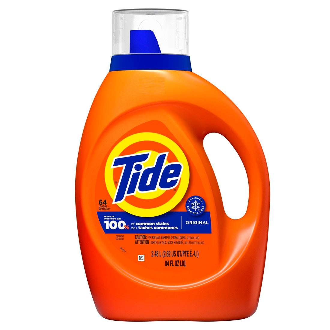 Tide Liquid Laundry Detergent Original Scent 64 Loads - 84oz/4pk