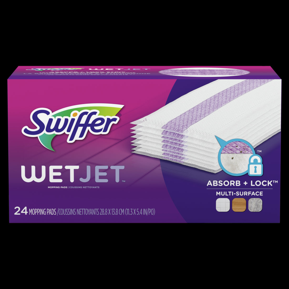 Swiffer Wet Jet Pad Refill Original 24ct/4pk