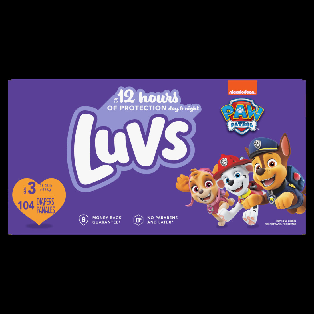 Luvs BIG PACK Size 3  -  104ct/1pk