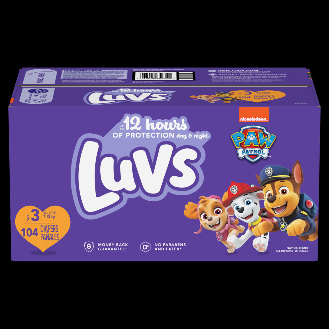 Luvs BIG PACK Size 3  -  104ct/1pk