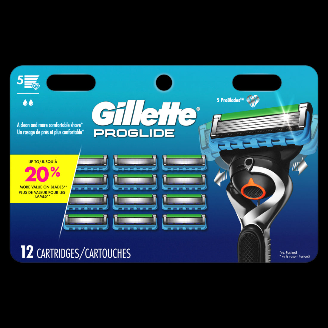 Gillette ProGlide Men's Razor Blades - 12ct/6pk