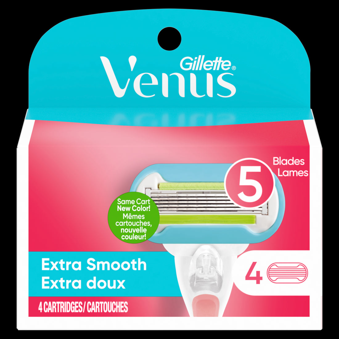 Gillette Venus Extra Smooth Women's Razor Blade Refills - 6ct /6pk