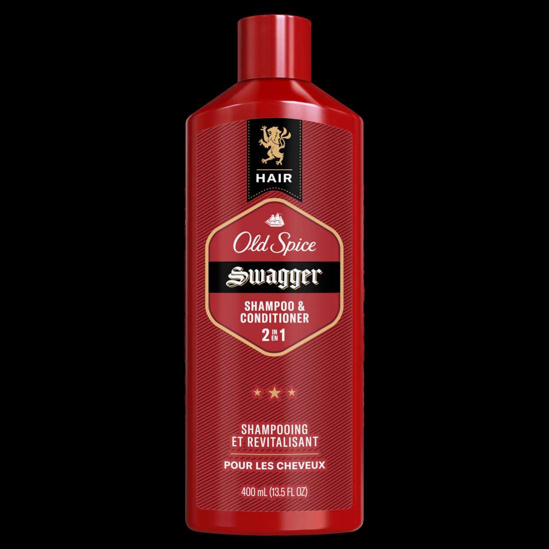 Old Spice Swagger 2in1 Shampoo and Conditioner for Men - 13.5oz/6pk