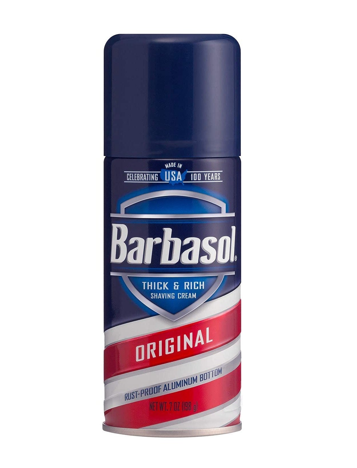 Barbasol Shaving Cream with Aluminum Bottom Original 198g - 7oz/6pk