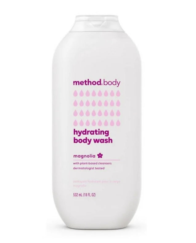 Method Hydrating Body Wash Magnolia US - 18oz/6pk