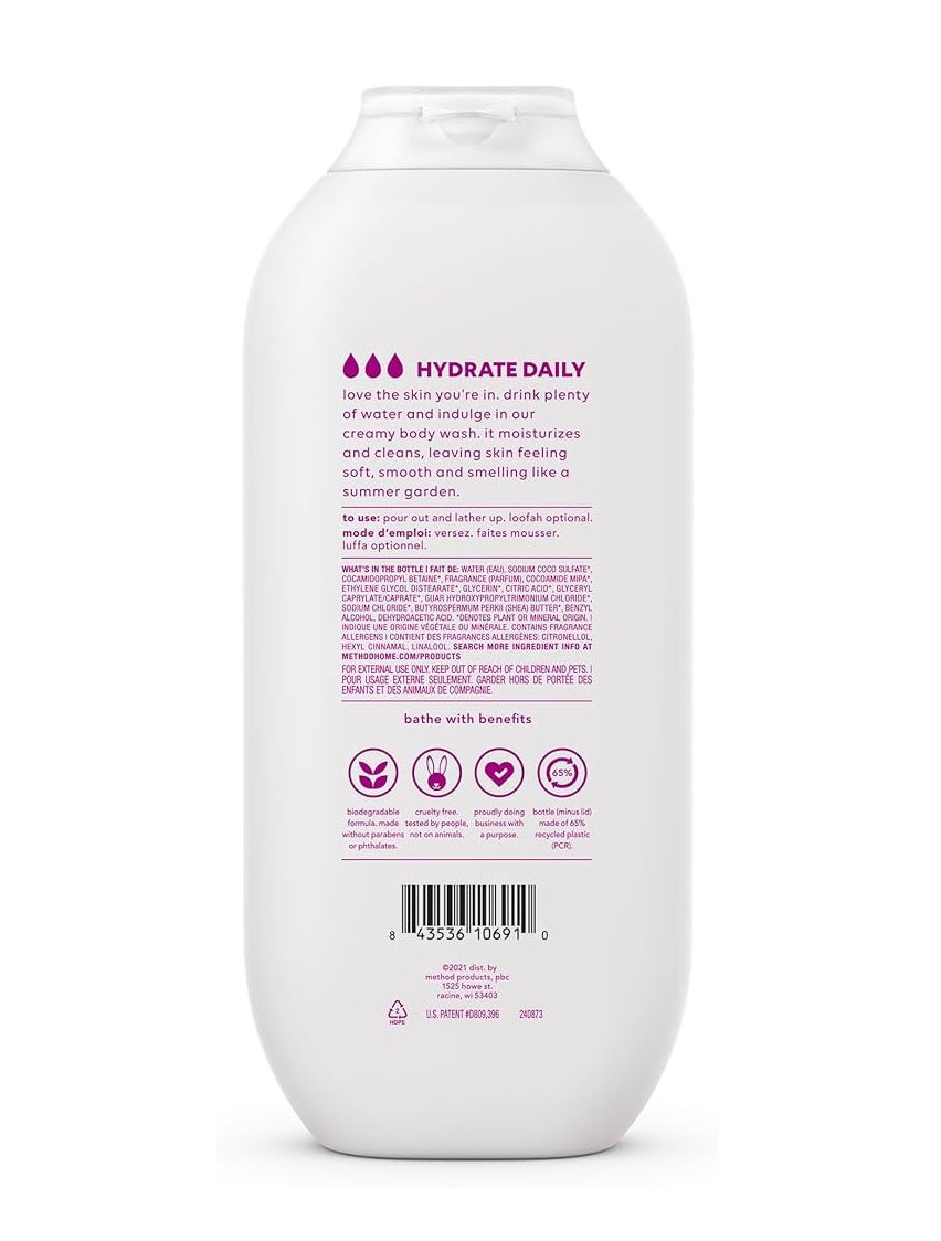 Method Hydrating Body Wash Magnolia US - 18oz/6pk