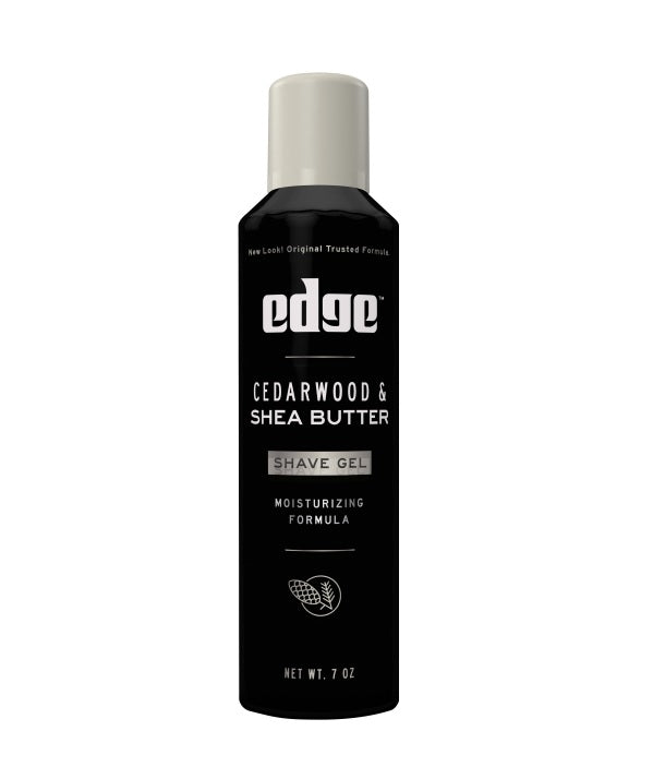 Edge Cedarwood & Shea Butter Shave Gel - 7oz/6pk