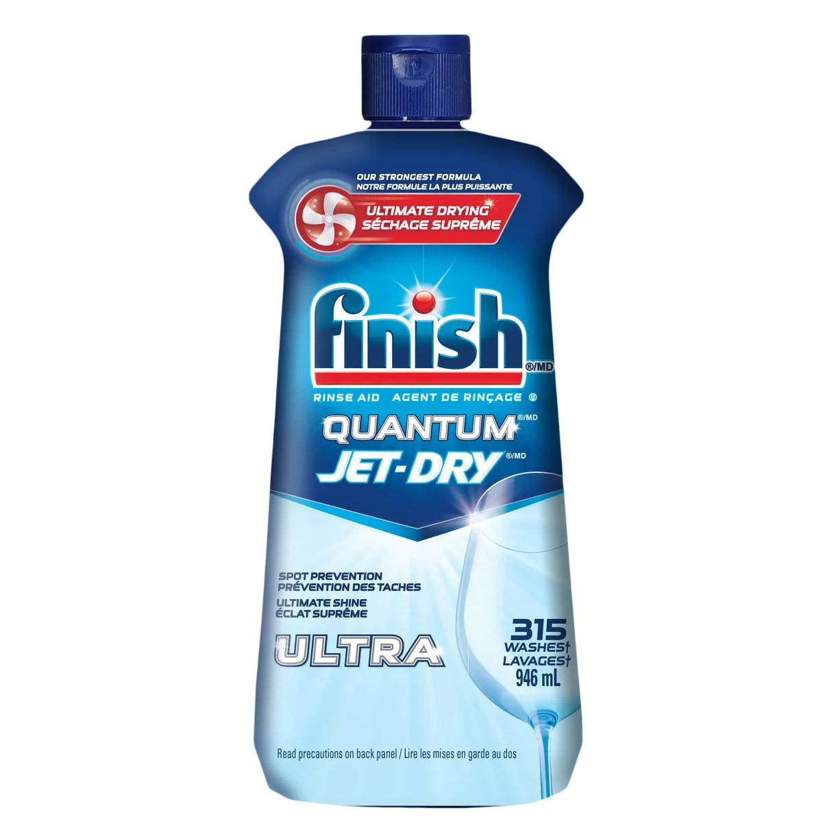 Finish Jet Dry Quantum - 32oz/12pk