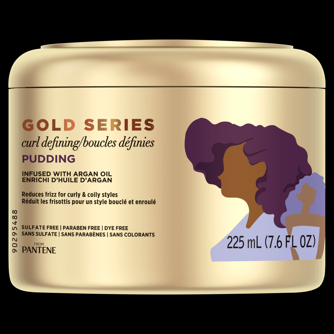 Pantene Gold Series Curl Defining Pudding 225mL - 7.6oz/12pk