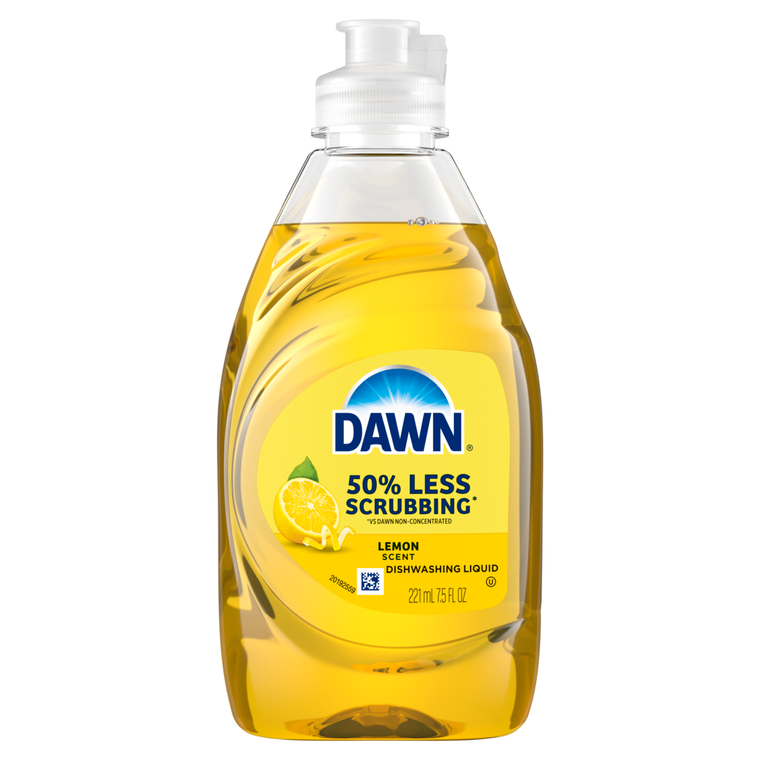 Dawn Ultra Liquid Dish Soap Dishwashing Liquid Grease Removal Lemon - 7.5oz/12pk