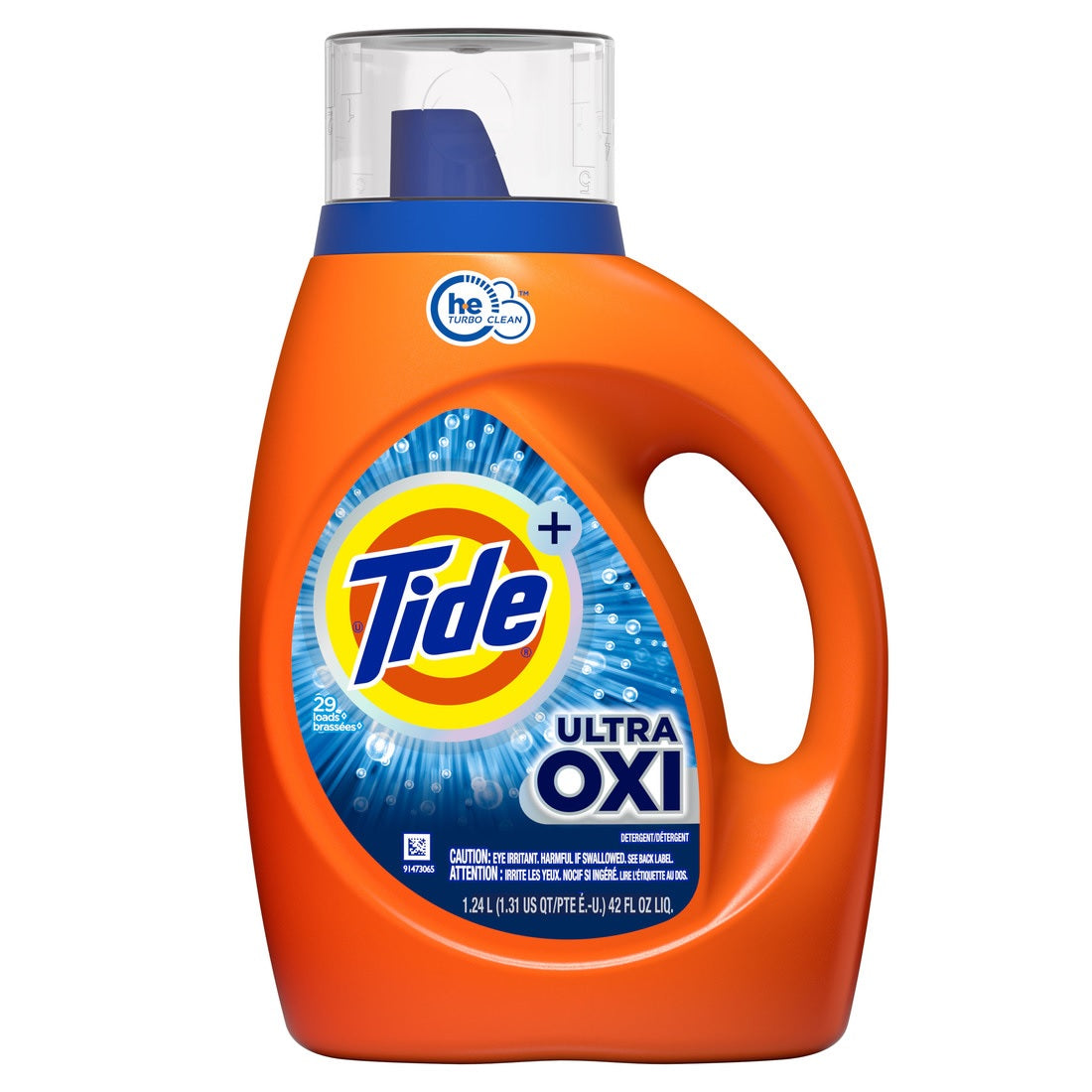 Tide HE Ultra Oxi Liquid Laundry Detergent 29 loads - 42oz/6pk