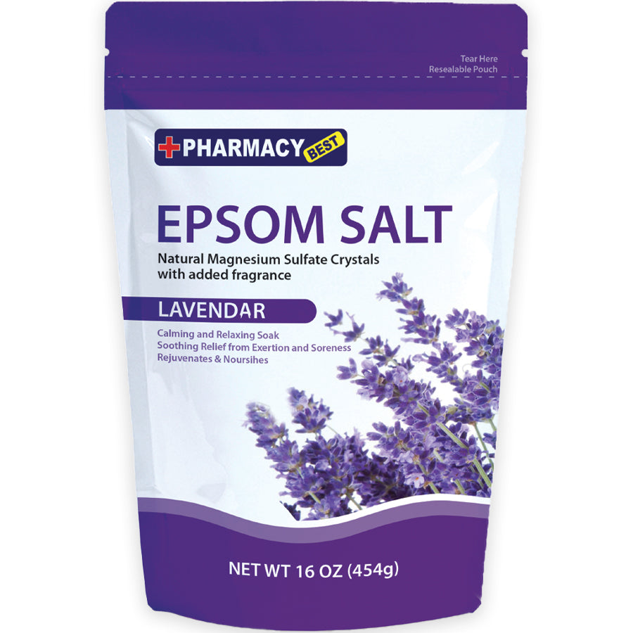 Pharmacy Best Epsom Salt Lavender - 16oz/12pk