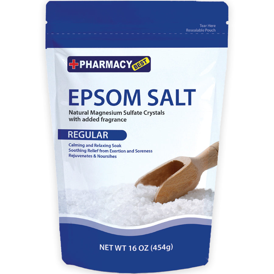 Pharmacy Best Epsom Salt Regular - 16oz/12pk