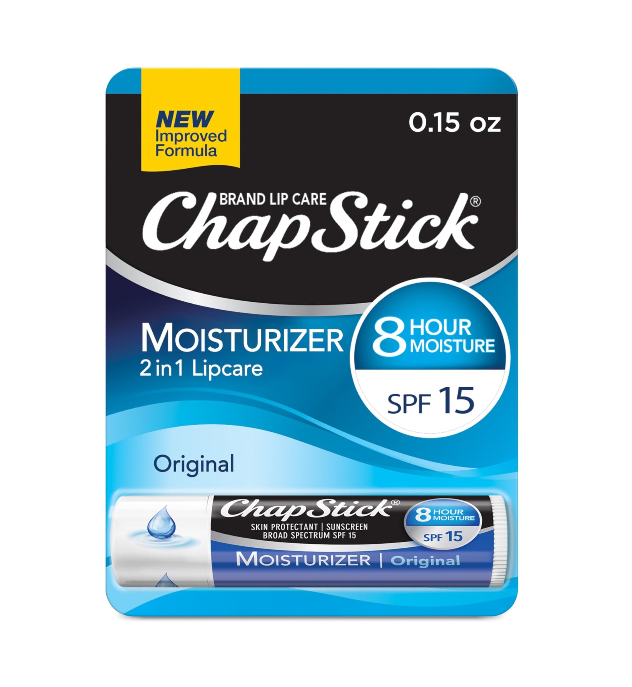 ChapStick Classic Lip Moisturizer Lip Balm Tube - 12ct/0.15oz/12pk