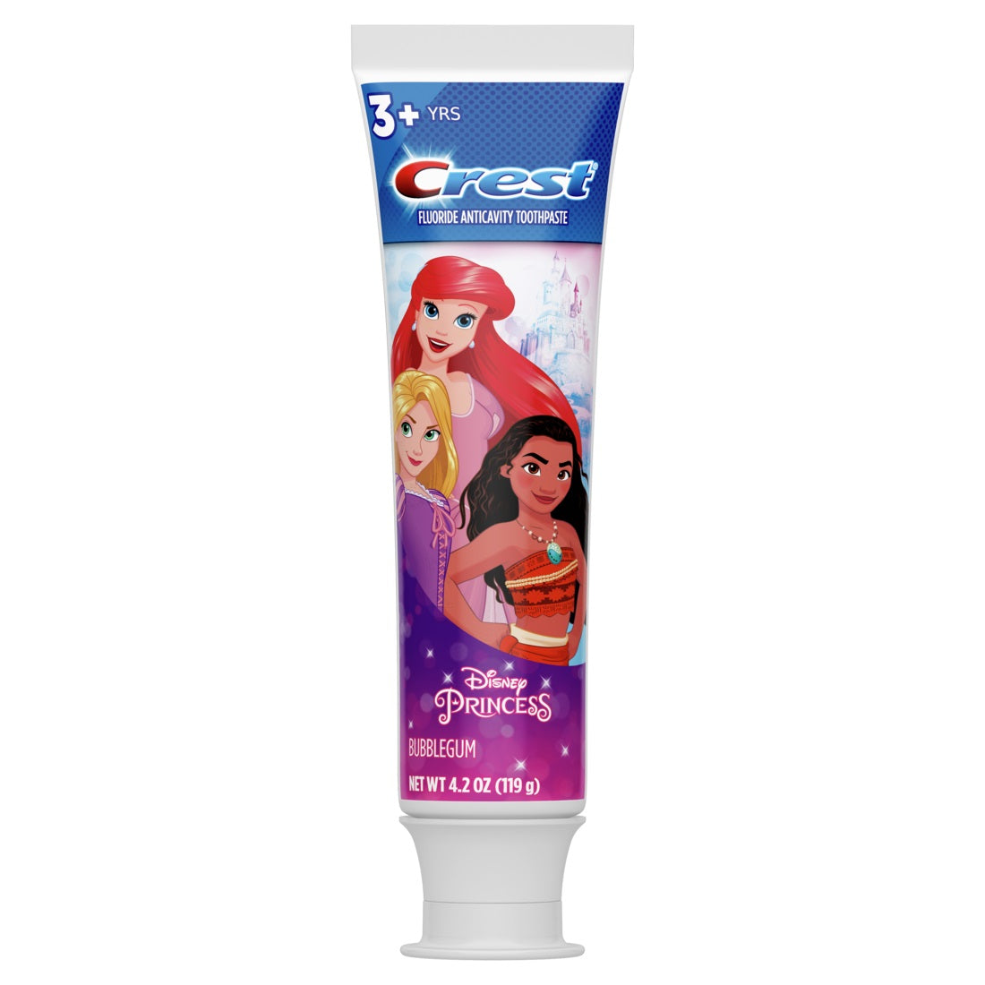 Crest Kid's Toothpaste Featuring Disney Princesses Bubblegum Flavor - 4.2oz/6pk