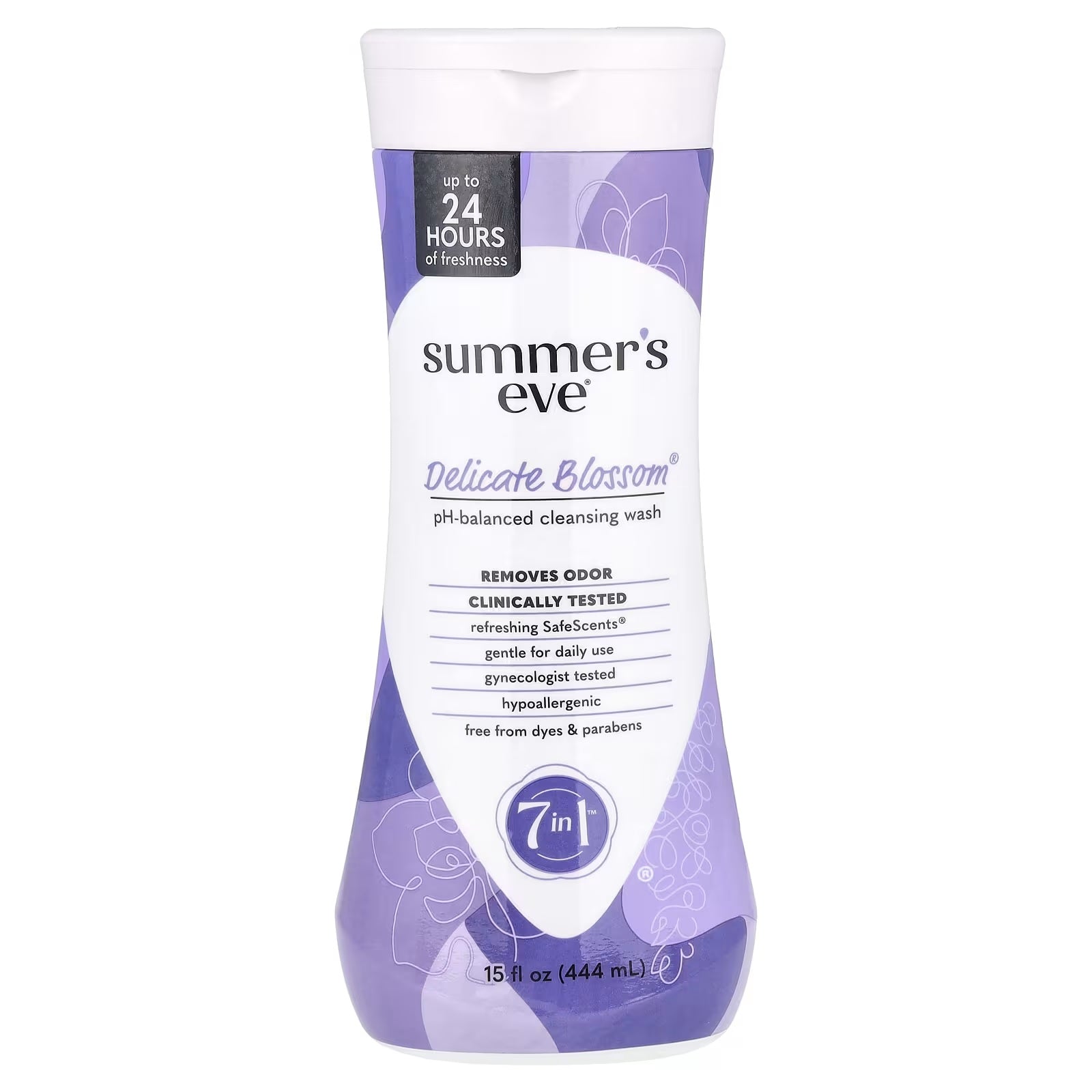 Summer's Eve Delicate Blossom Feminine Cleansing Wash - 15oz/12pk