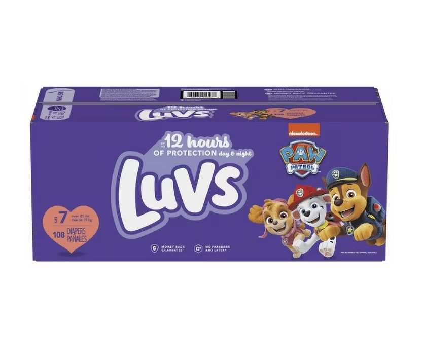 Luvs Diapers Size 7 - 108ct/1pk