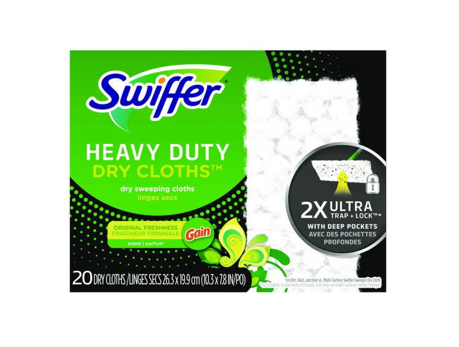 Swiffer Sweeper Heavy Duty Dry Gain - 20ct/4pk