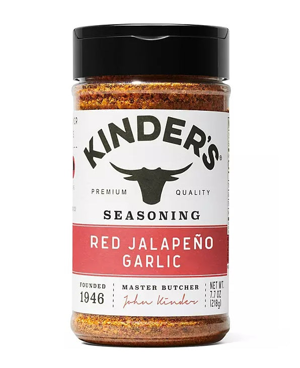 Kinder's Red Jalapeno Garlic Seasoning - 7.7oz/1pk