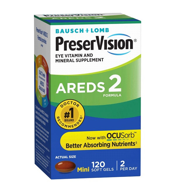 PreserVision Eye Vitamin & Mineral Supplement - 120ct/24pk