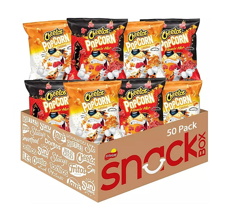 Cheetos Variety Pack Popcorn - 50pk