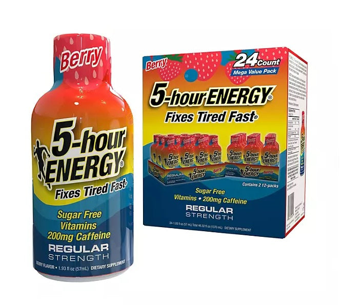 5-Hour Energy@Shots BERRY - 1.93oz/24pk