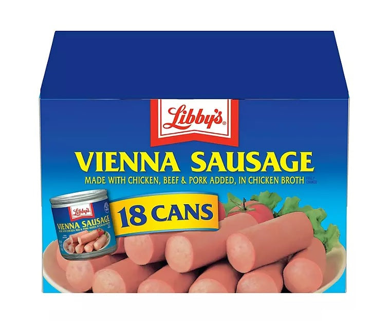 Libby's Vienna Sausage Cans - 4.6oz/18pk