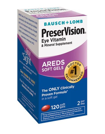 PreserVision Eye Vitamin & Mineral Supplement - 120ct/24pk