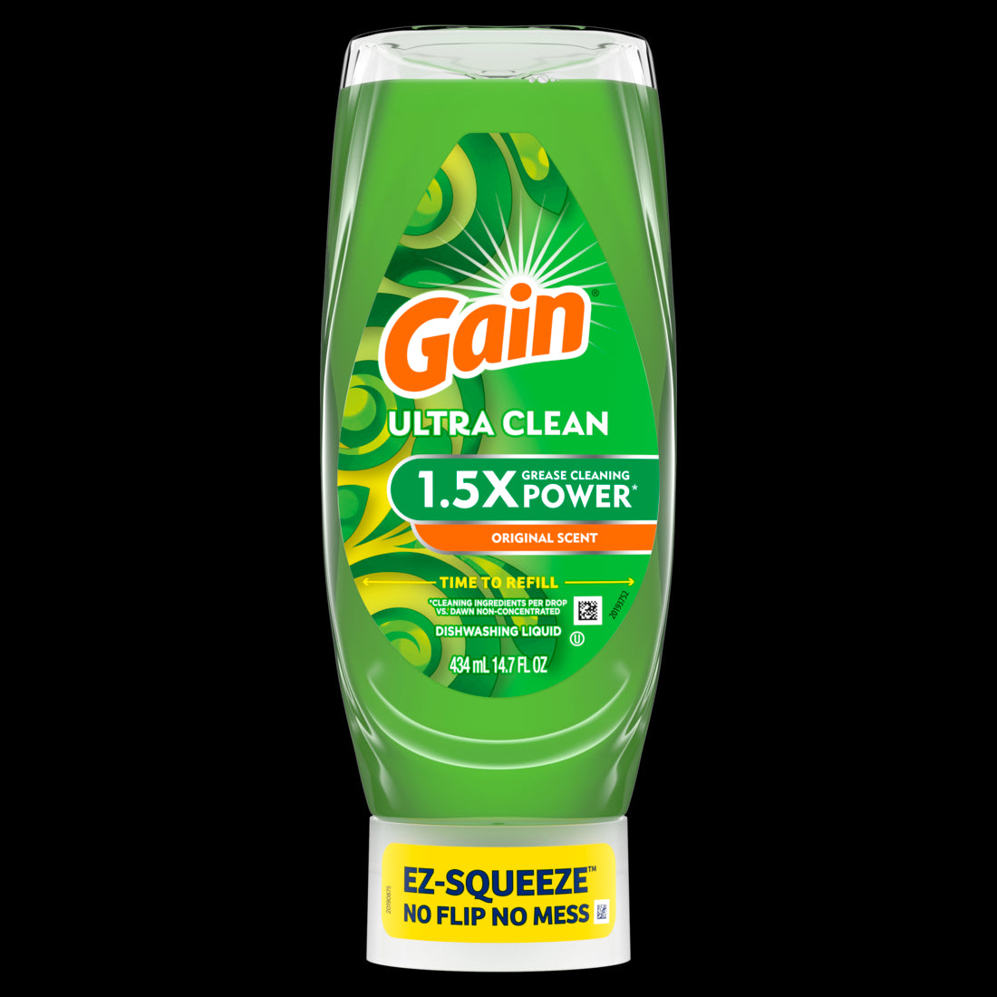 Gain Ultra EZ-Squeeze Dish Soap Original - 14.7oz/8pk