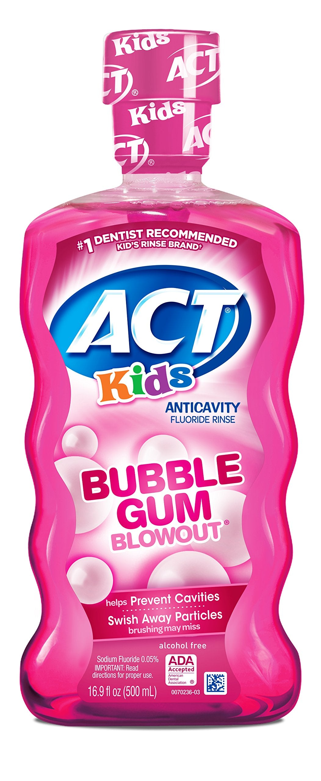 Act Kids Bubblegum Blowout Rinse - 16.9oz/24pk