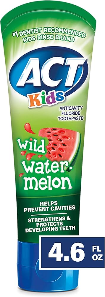 Act Kids Wild Watermelon Toothpaste - 4.6oz/24pk