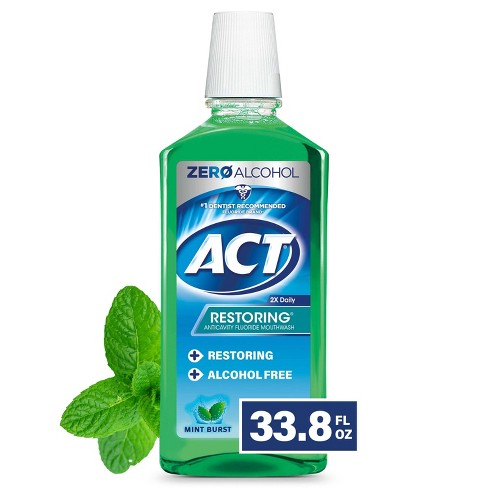 Act Restoring Mouthwash Mint Burst - 33.8oz/6pk