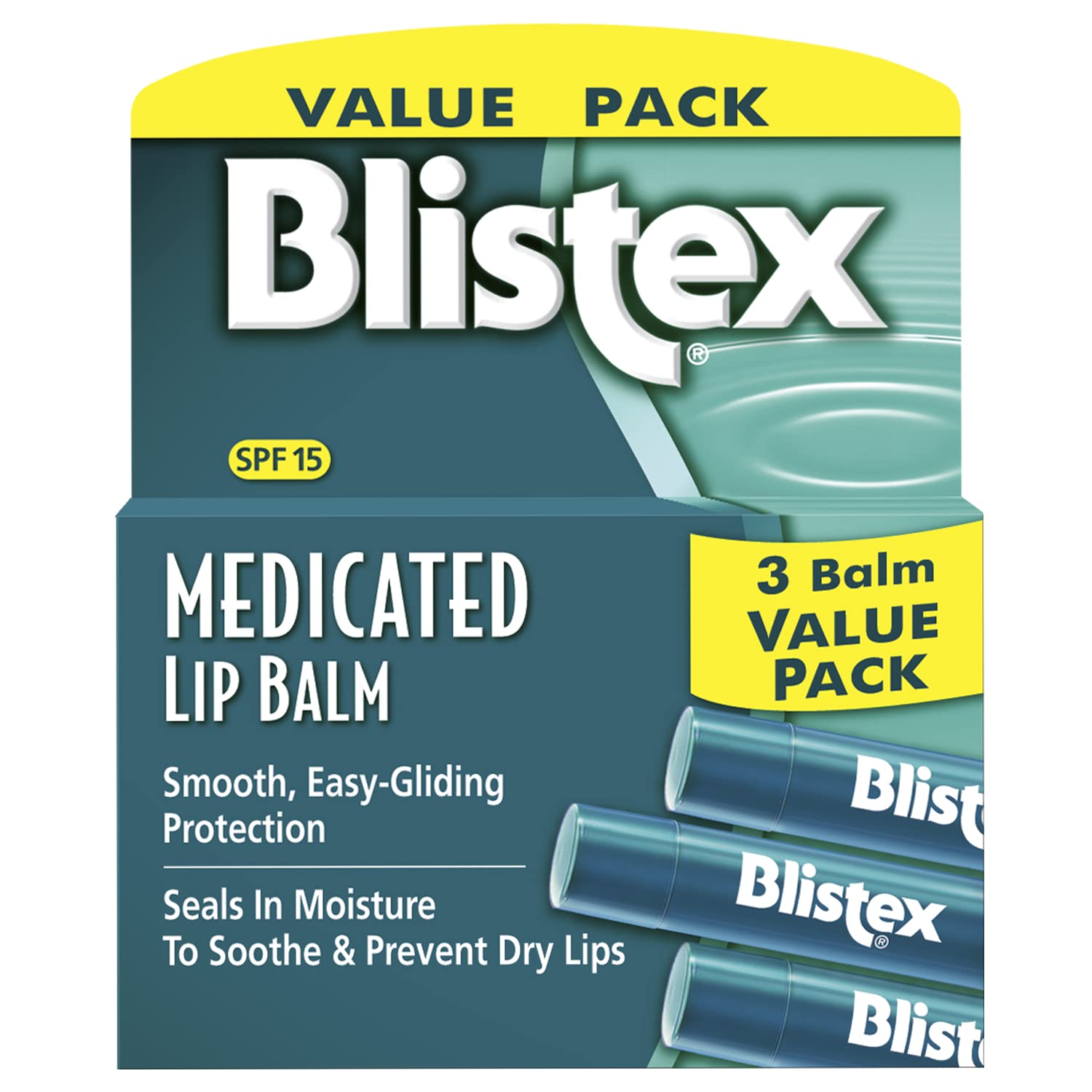 Blistex Medicated Lip Balm Value Pack - .15oz/6pk