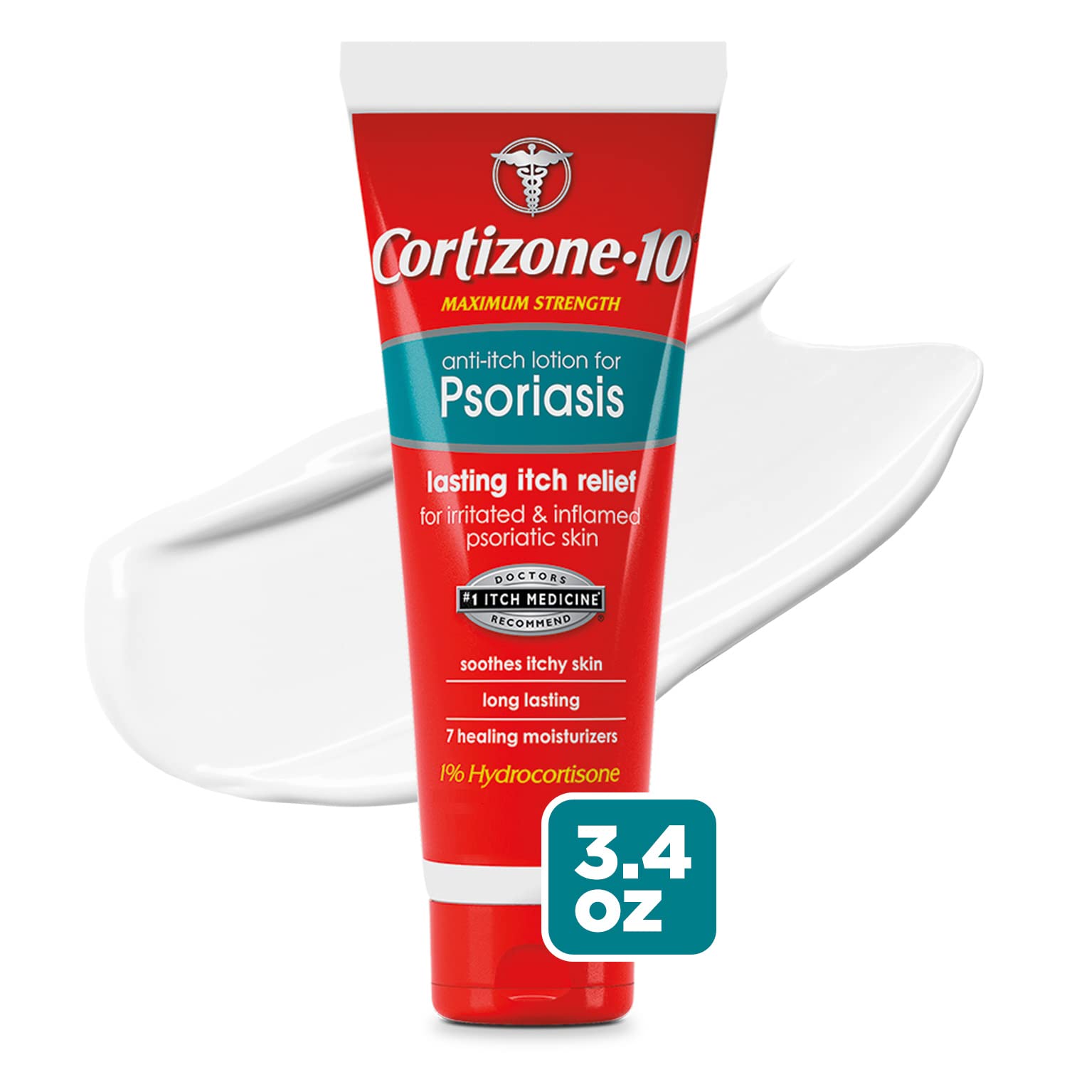 Cortizone 10 Maximum Strength Anti Itch Lotion for Psoriasis - 3.4oz/24pk