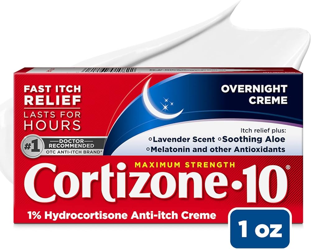 Cortizone 10 Maximum Strength Overnight Creme - 1oz/36pk