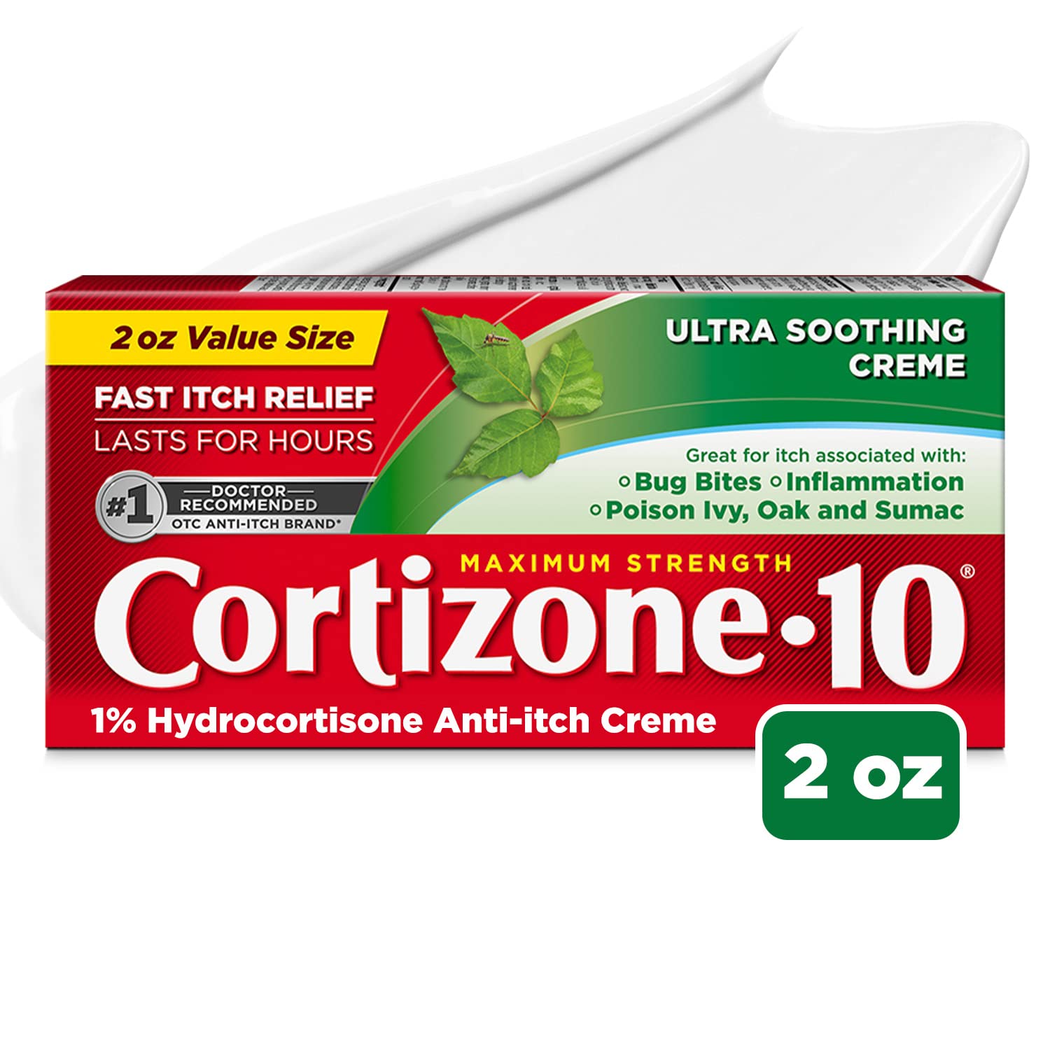 Cortizone 10 Maximum Strength Ultra Soothing Creme - 2oz/36pk