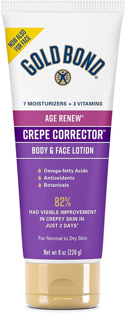 Gold Bond Age Renew Crepe Corrector Body & Face Lotion - 8oz/24pk