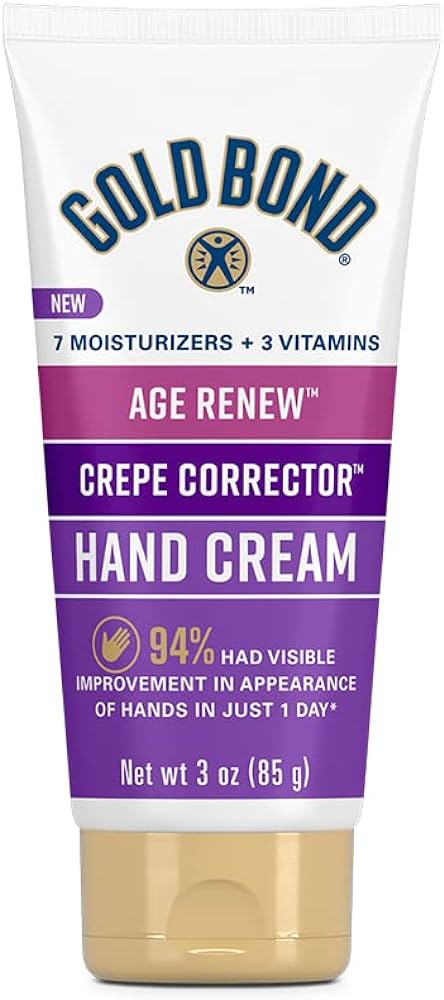 Gold Bond Age Renew Crepe Corrector Hand Cream - 3oz/24pk