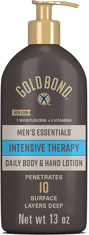 Gold Bond Men's Essentials Intensive Therapy Daily Body & Hand Lotion - 13oz/24pk