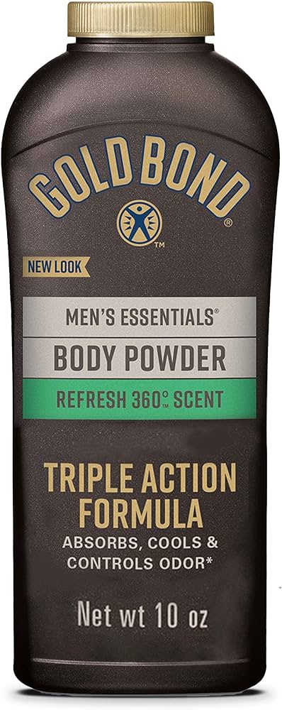 Gold Bond Men's Essentials Body Powder Refresh 360Â° Scent - 10oz/24pk