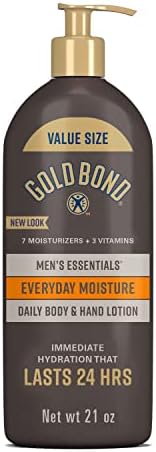 Gold Bond Menâ€™s Everyday Moisture Daily Body & Hand Lotion - 21oz/24pk