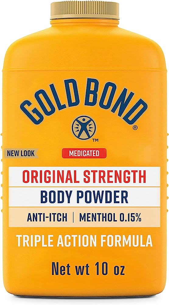 Gold Bond Medicated Original Strength Body Powder - 10oz/3pk
