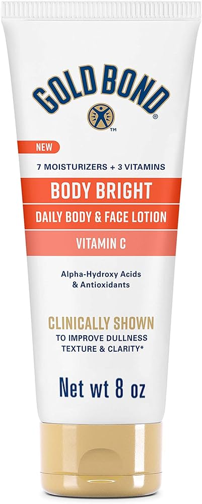 Gold Bond Body Bright Daily Body & Face Lotion Vitamin C - 8oz/24pk