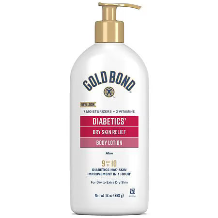 Gold Bond Diabetics' Dry Skin Relief Lotion - 13oz/3pk
