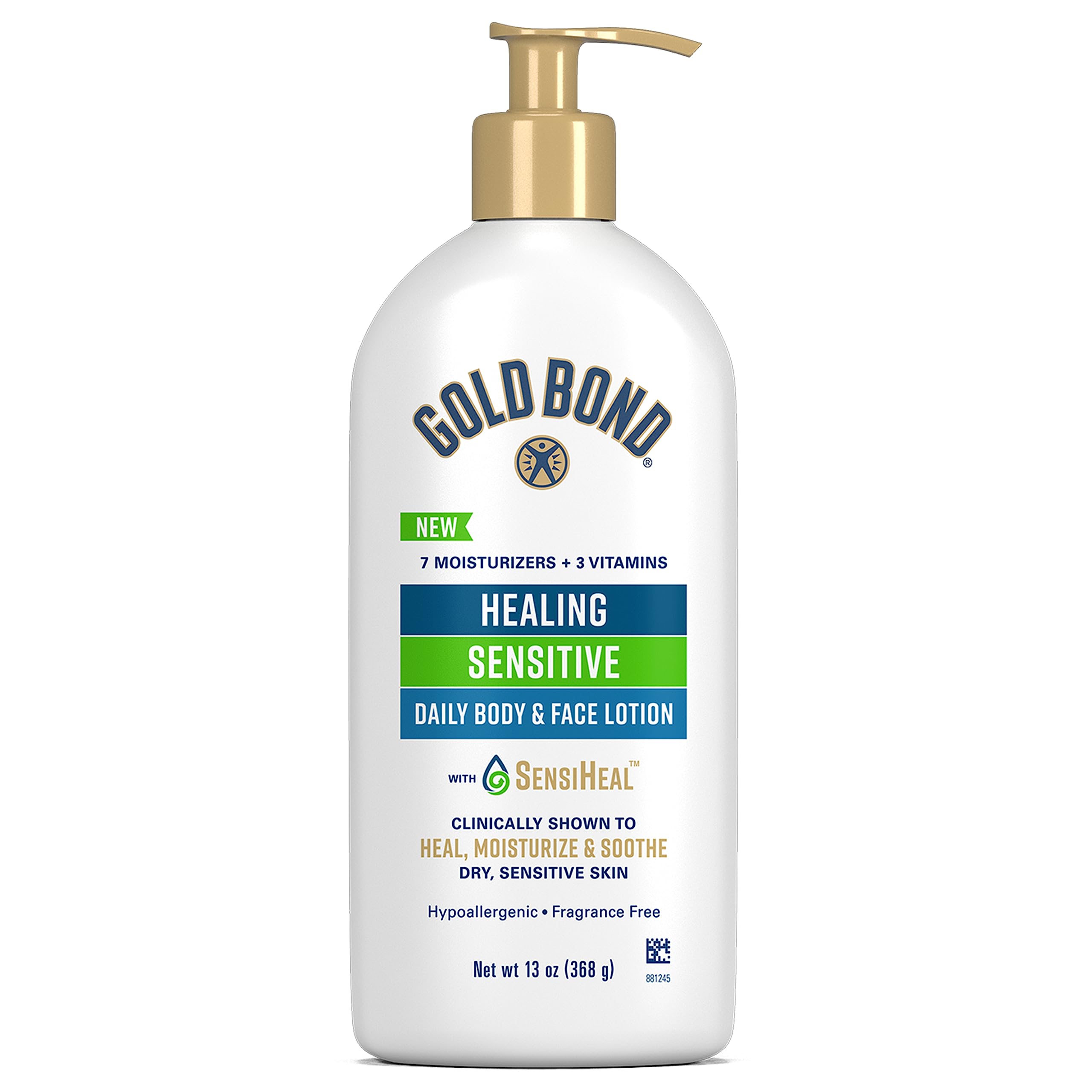 Gold Bond Healing Sensitive Daily Body & Face Lotion - 13oz/24pk