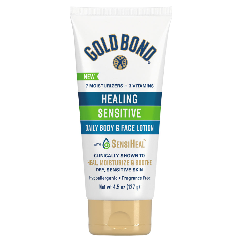 Gold Bond Healing Sensitive Daily Body & Face Lotion - 4.5oz/24pk