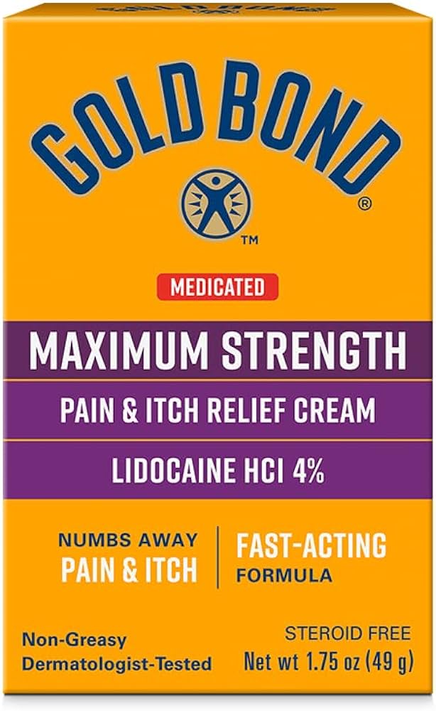 Gold Bond Maximum Strength Pain & Itch Creme - 1.75oz/12pk