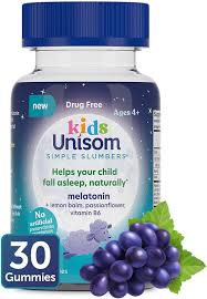 Kids Unisom Simple Slumbers Grape Flavor Gummies - 30ct/24pk