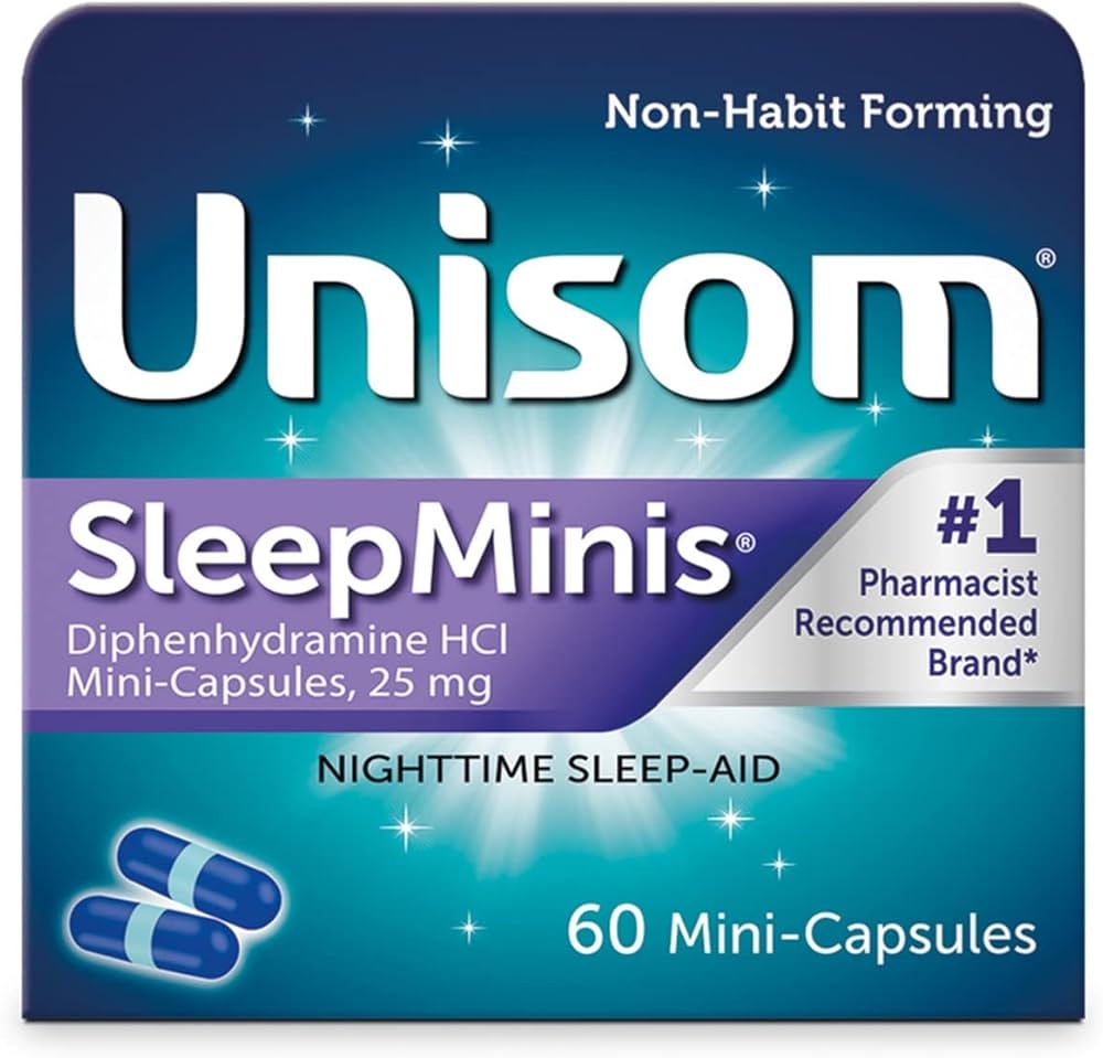 Unisom SleepMinis Nighttime Sleep Aid - 60ct/36pk