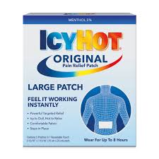 Icy Hot Original Medicated Pain Relief Back Patch- 5ct/24pk